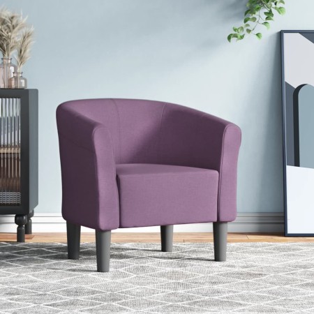 Sillón de tela morado de vidaXL, Sillones - Ref: Foro24-356433, Precio: 171,99 €, Descuento: %