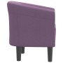 Sillón de tela morado de vidaXL, Sillones - Ref: Foro24-356433, Precio: 171,99 €, Descuento: %