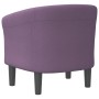 Sillón de tela morado de vidaXL, Sillones - Ref: Foro24-356433, Precio: 171,99 €, Descuento: %