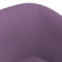 Sillón de tela morado de vidaXL, Sillones - Ref: Foro24-356433, Precio: 171,99 €, Descuento: %