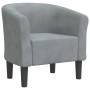 Dark gray velvet armchair by vidaXL, Armchairs - Ref: Foro24-356442, Price: 152,25 €, Discount: %