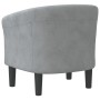 Dark gray velvet armchair by vidaXL, Armchairs - Ref: Foro24-356442, Price: 152,25 €, Discount: %