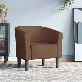 Brown fabric armchair by vidaXL, Armchairs - Ref: Foro24-356428, Price: 147,38 €, Discount: %