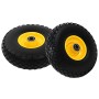 Bag cart wheels 2 units solid PU 3.00-4 (260x85) by vidaXL, Hoists, cranes and carts - Ref: Foro24-142977, Price: 36,78 €, Di...