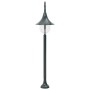 Farola de jardín aluminio verde oscuro E27 120 cm de vidaXL, Iluminación de exterior - Ref: Foro24-44218, Precio: 46,04 €, De...