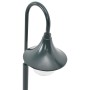 Farola de jardín aluminio verde oscuro E27 120 cm de vidaXL, Iluminación de exterior - Ref: Foro24-44218, Precio: 46,04 €, De...