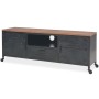 Black TV cabinet 120x30x43 cm by vidaXL, TV Furniture - Ref: Foro24-245456, Price: 227,99 €, Discount: %