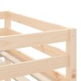 Children's loft bed with black white pine wood tunnel 90x200 cm by , Beds and slatted bases - Ref: Foro24-3206991, Price: 194...