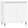 White plywood 3-piece bathroom furniture set by , Bathroom furniture - Ref: Foro24-3187781, Price: 165,94 €, Discount: %