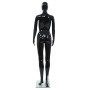 Maniquí de mujer completo base de vidrio negro brillante 175 cm de vidaXL, Maniquís - Ref: Foro24-142929, Precio: 201,22 €, D...