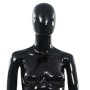 Maniquí de mujer completo base de vidrio negro brillante 175 cm de vidaXL, Maniquís - Ref: Foro24-142929, Precio: 201,22 €, D...