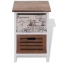 Wooden nightstand by vidaXL, Nightstands - Ref: Foro24-242882, Price: 63,02 €, Discount: %