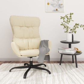 Sillón de relax de tela color crema de , Sillones - Ref: Foro24-341178, Precio: 104,99 €, Descuento: %