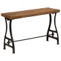 Mesa consola madera maciza reciclada 120x40x76 cm de vidaXL, Aparadores - Ref: Foro24-246410, Precio: 230,28 €, Descuento: %