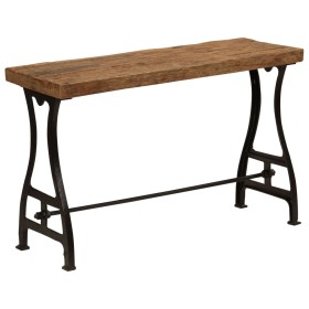 Mesa consola madera maciza reciclada 120x40x76 cm de vidaXL, Aparadores - Ref: Foro24-246410, Precio: 230,99 €, Descuento: %