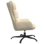 Sillón de relax con reposapiés de tela color crema de , Sillones - Ref: Foro24-3097585, Precio: 143,57 €, Descuento: %