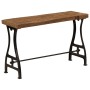 Solid recycled wood console table 120x40x76 cm by vidaXL, Sideboards - Ref: Foro24-246410, Price: 230,28 €, Discount: %