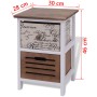 Wooden nightstand by vidaXL, Nightstands - Ref: Foro24-242882, Price: 63,02 €, Discount: %