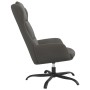 Sillón de relax de piel de ante sintética gris oscuro de , Sillones - Ref: Foro24-341421, Precio: 99,99 €, Descuento: %