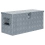 Aluminiumbox 80x30x35 cm silber von vidaXL, Werkzeugkästen - Ref: Foro24-142939, Preis: 204,08 €, Rabatt: %