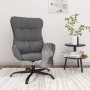 Sillón de relax de tela gris claro de , Sillones - Ref: Foro24-341176, Precio: 104,05 €, Descuento: %