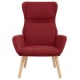 Sillón de relax de terciopelo rojo vino tinto de , Sillones - Ref: Foro24-341356, Precio: 109,98 €, Descuento: %