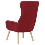 Sillón de relax de terciopelo rojo vino tinto de , Sillones - Ref: Foro24-341356, Precio: 109,98 €, Descuento: %