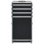 Black aluminum makeup trolley case by , toiletry bags - Ref: Foro24-91812, Price: 108,09 €, Discount: %