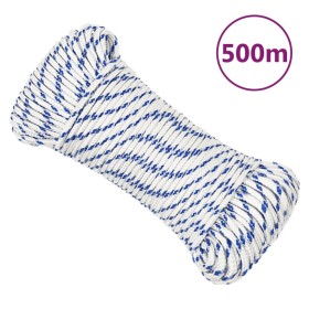 White polypropylene boat rope 5 mm 500 m by , Ropes and metal cords - Ref: Foro24-152283, Price: 43,99 €, Discount: %