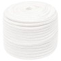 Intense white polypropylene boat rope 12 mm 100 m by , Ropes and metal cords - Ref: Foro24-152566, Price: 56,04 €, Discount: %