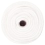 Intense white polypropylene boat rope 12 mm 100 m by , Ropes and metal cords - Ref: Foro24-152566, Price: 56,04 €, Discount: %