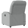 Sillón reclinable de masaje de tela gris claro de , Sillones - Ref: Foro24-372453, Precio: 252,76 €, Descuento: %