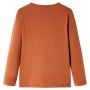 Children's long-sleeved t-shirt in cognac color 140 by , Kids T-shirts - Ref: Foro24-14268, Price: 10,06 €, Discount: %