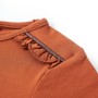 Langarm-T-Shirt für Kinder in der Farbe Cognac 140 von , Kinder-T-Shirts - Ref: Foro24-14268, Preis: 10,06 €, Rabatt: %