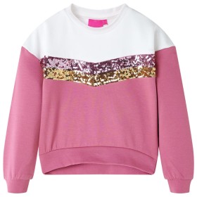 Sudadera infantil color frambuesa 128 de , Camisetas para niños - Ref: Foro24-14017, Precio: 12,12 €, Descuento: %