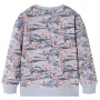 Children's gray mélange sweatshirt size 140 by , Kids T-shirts - Ref: Foro24-13168, Price: 11,57 €, Discount: %