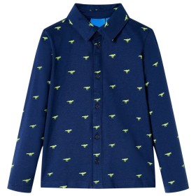 Navy blue children's shirt size 140 by , Kids T-shirts - Ref: Foro24-13273, Price: 13,71 €, Discount: %