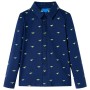 Camisa infantil azul marino 140 de , Camisetas para niños - Ref: Foro24-13273, Precio: 13,71 €, Descuento: %