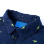 Camisa infantil azul marino 140 de , Camisetas para niños - Ref: Foro24-13273, Precio: 13,71 €, Descuento: %