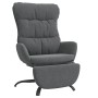 Sillón de relax con reposapiés tela gris claro de , Sillones - Ref: Foro24-3097594, Precio: 119,04 €, Descuento: %