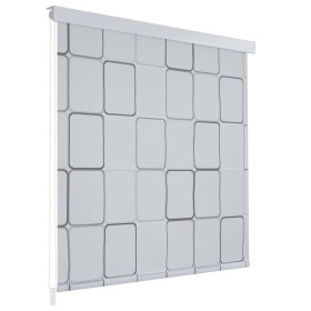 Square shower roller blind 100x240 cm by vidaXL, shower curtains - Ref: Foro24-142848, Price: 35,45 €, Discount: %