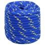 Blue polypropylene boat rope 16 mm 25 m by , Ropes and metal cords - Ref: Foro24-152466, Price: 27,06 €, Discount: %