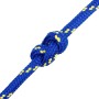 Blue polypropylene boat rope 16 mm 25 m by , Ropes and metal cords - Ref: Foro24-152466, Price: 27,06 €, Discount: %