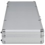 Silver aluminum gun case 134x35x12 cm by , Firearm cases - Ref: Foro24-91860, Price: 97,93 €, Discount: %