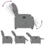 Sillón reclinable de tela gris claro de , Sillones - Ref: Foro24-373410, Precio: 232,77 €, Descuento: %