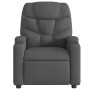 Sillón de masaje reclinable de tela gris oscuro de , Sillones - Ref: Foro24-372454, Precio: 252,45 €, Descuento: %