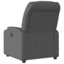 Sillón de masaje reclinable de tela gris oscuro de , Sillones - Ref: Foro24-372454, Precio: 252,45 €, Descuento: %