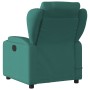 Sillón de masaje reclinable de tela verde oscuro de , Sillones - Ref: Foro24-372421, Precio: 249,99 €, Descuento: %