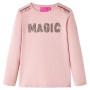 Children's long-sleeved t-shirt light pink 104 by , Kids T-shirts - Ref: Foro24-14270, Price: 10,99 €, Discount: %