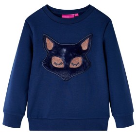 Navy blue children's sweatshirt 116 by , Kids T-shirts - Ref: Foro24-13821, Price: 14,99 €, Discount: %